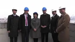 Park and Shore Topping Out Ceremony
