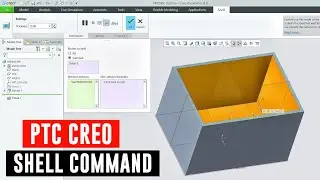 Shell command in creo | how to use shell command in creo | creo tutorials for mechanical