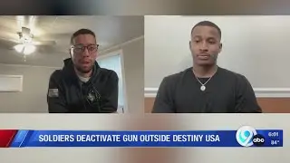 National Guard soldiers credited with disengaging teen's gun in Destiny USA parking lot