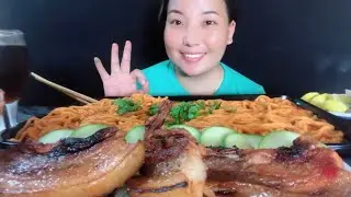 # mero stayel le thukpa ani pork belly # Dami mittho mittho vayo 😋# you tube Nepal 🇳🇵 