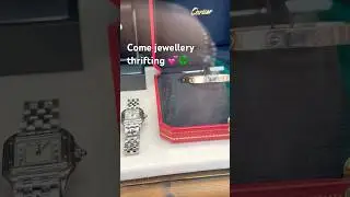 Поиск украшений в благотворительном магазине&hellip; и заглядывание в витрину Cartier 👀 #благотворительн...