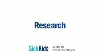 Research - SickKids Centre for Global Child Health