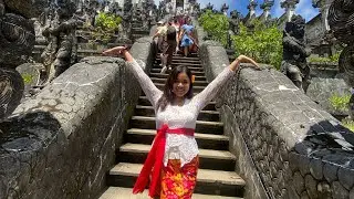 WEARING KEBAYA AT THE GATE OF HEAVEN IN BALI