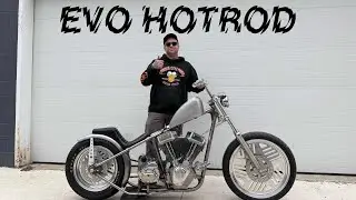 110CI Harley-Davidson EVO hotrod chopper!!