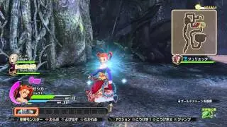 60 FPS PS4 Dragon Quest Heroes: Journey to Julietta's  Village.