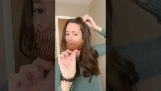 HAIR COMB TIPS! How to keep French Hair Combs from falling OUT of your hair!