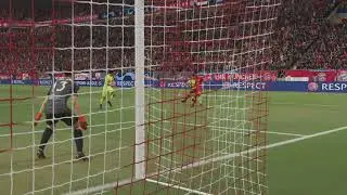 FIFA 21 PS5 Chip Shot beating Jan Oblak