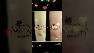 Matching Couples Tattoo Ideas #coupletattoo #couple #like #subscribe #tattoo #tiktok