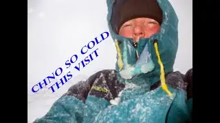 Chno so cold this time . (Stob Coire Sgriodain and Chno Dearg)