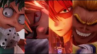 JUMP FORCE - All My Hero Academia Characters Ability & Ultimate Attack