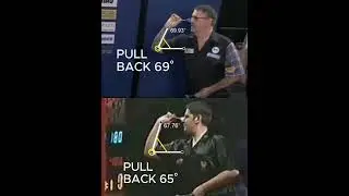 GARY ANDERSON darts throw NOW vs 2003 🎯 #darts #ai #garyanderson  #pdc