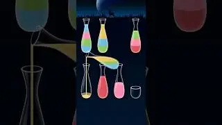 Relax with Water Sorting ASMR 💧✨ #sorting #shorts