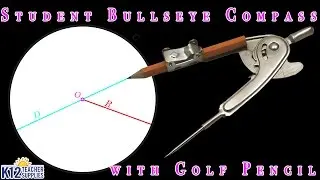 Best Math Compass - Bullseye Compass - Math Supplies