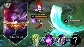 IORI CHOU SO UNDERRATED AND CAN EASILY DESTROY SUSTAIN TYPE HEROES USING THIS BROKEN BUILD TRICK🔥🔥