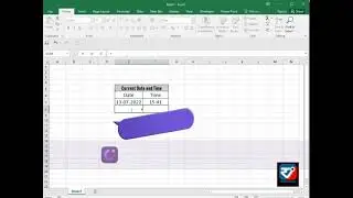 Advanced excel tips and tricks | how to insert current date and time 🤔