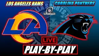 Los Angeles Rams vs Carolina Panthers | NFL Wild Card | Play By Play | Bet Tracker | LIVE STREAM