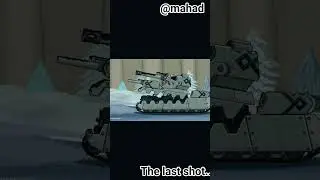 The shot of the steel demon! #tank #cartoon #ratte #homeanimation # fijeron