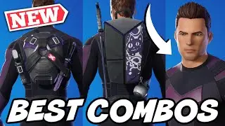 BEST COMBOS FOR *NEW* CLINT BARTON SKIN (HAWKEYE BUNDLE)! - Fortnite