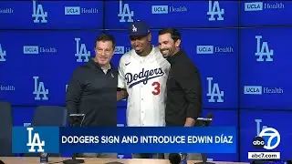 Edwin D&iacute;az reveals why he signed with Dodgers: 'I'm looking to win'