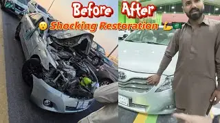 2008 Camry Modified with Sunroof- 😮 Shocking Restoration in KSA 🇸🇦 - #saudiaarbia #ksa
