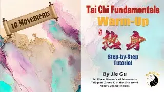 Tai Chi Fundamentals - Warm Up #martialarts #wushu #kungfu #taolu #taichi