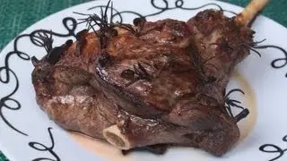 Great British Roast Lamb Recipe with Mint Sauce & Gravy