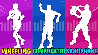 These Fortnite Dances Have The Best Music! (Its Complicated, FreeWheelin', Orange Justice, Scenario)
