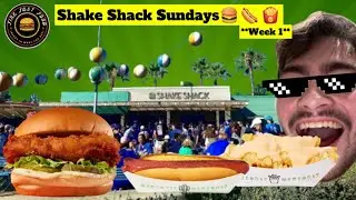 Shake Shack Sunday 🍔 🌭 🍟