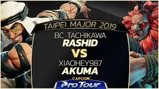 BC Tachikawa (Rashid) VS  Xiaohey987 (Akuma) - Pools - Taipei Major 2019 - SFV - CPT2019
