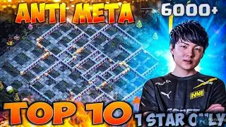 *ONLY ONE STAR* Th16 Top 10 Legend Base With Link For 6000+ Trophies | Th16 War Base