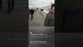 Brighton. Two men, a pier, some machines... and much, much more  #coining #topflighttimemachine
