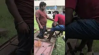 bore well silt cleaning by air compressor  repair 11-07-2025 NEW Casing PVC 6 inches pipe #borewell