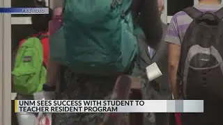 University of New Mexico sees success with student-to-educator programs