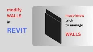 modelling WALLS like a PRO in REVIT