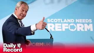 Nigel Farage blasts SNP at Falkirk rally as Scottish Reform supporters say they have 'hope'
