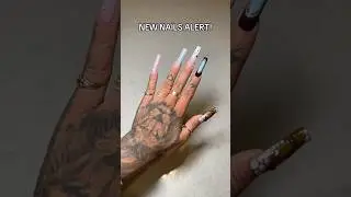 in love with the aura nail 💅