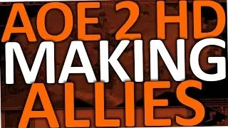 How To Make Allies In Age of Empires 2 (AOE 2 HD Ally with AI)