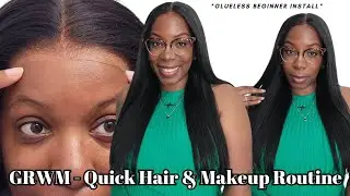 Instant Slay! M Cap Natural Texture Wig Two Day Results - Quick Hair & Makeup Routine ISEEHair