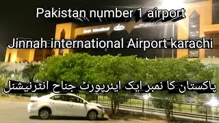 Beautiful short reviews of Pakistan biggest Airport|Jinnah international|night views|karachi airport