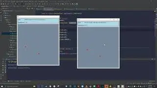 Java sim demo using TCP/IP sockets to communicate state and controls