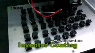 Inventer glue coating machine