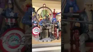Winter Soldier articulation custom Marvel Select figure.