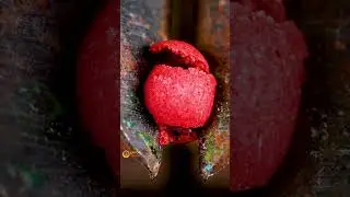 Cutting Match In Macro | ASMR Close-up Video #satisfying