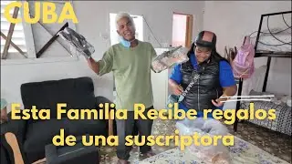 Esta Familia Cubana Recibe Sorpresa de una Seguidora /Por Esta Razón no Empezamos con las Ventanas