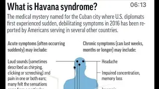 What is HAVANA SYNDROME with Lady Eden of York, I have been tested and struggle DAILY 