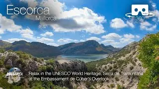 Mallorca 360 C&uacute;ber Water Reserve Lake Overlook at Escorca, Mallorca in 360&ordm; VR 5K