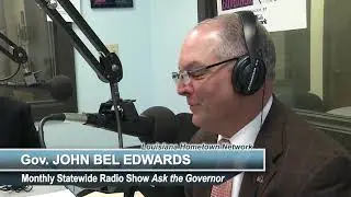 Gov. John Bel Edwards Monthly Radio Show Oct. 17, 2018