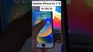 How to Update iPhone 6s/7/7+/8 to iOS 16 #ios16