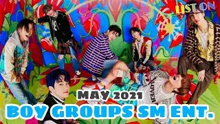 [TOP 50] Most Viewed SM Boy Groups Music Videos | May 2021
