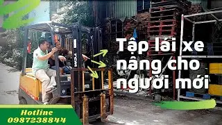 Tập lái xe nâng | Hướng dẫn lái xe nâng cơ bản cho người mới #27